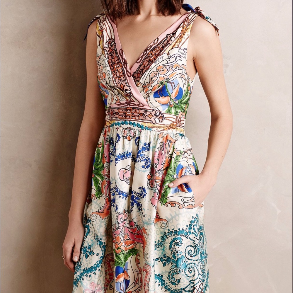 Tied Acionna Dress